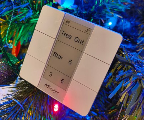 Run Your Christmas Lights with Milesight D2D and LoRaWAN